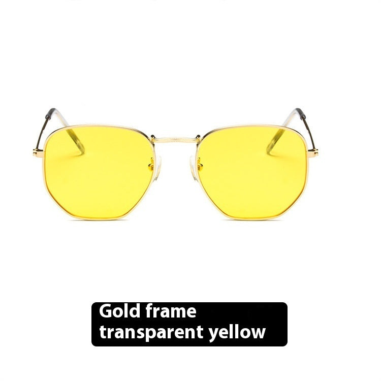 women's Hexagonal Sunglasses women's Hexagonal Sunglasses