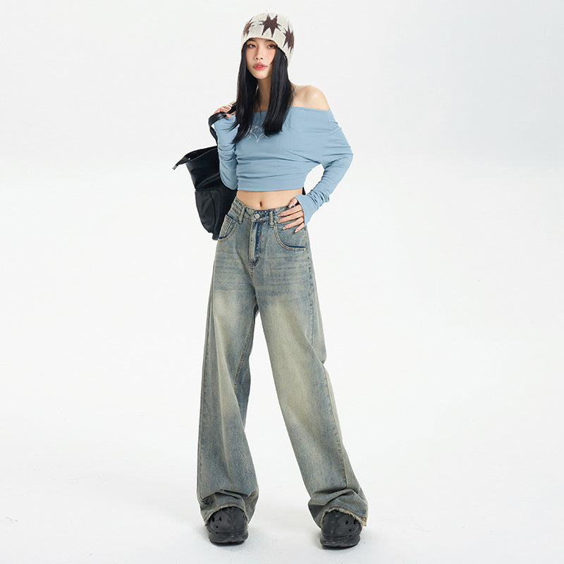 Fashion Personality American Worn Jeans Women Fashion Personality American Worn Jeans Women