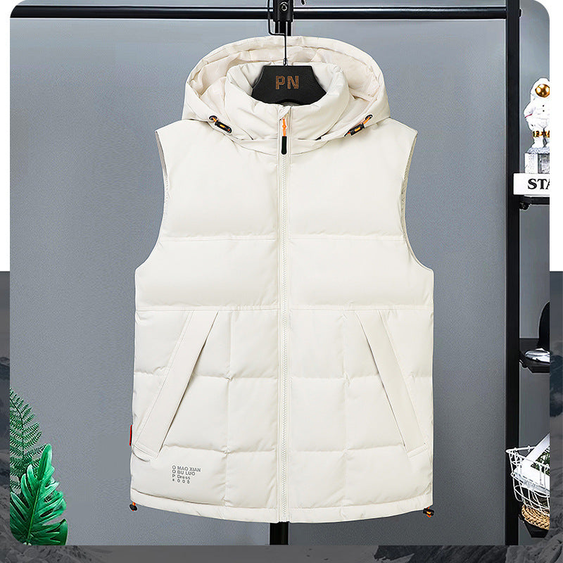 Fashion Personality Detachable Down Jacket Men Fashion Personality Detachable Down Jacket Men
