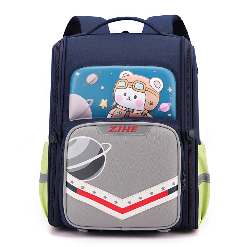 Cartoon Backpack For Reducing Burden And Protecting The Spine Cartoon Backpack For Reducing Burden And Protecting The Spine