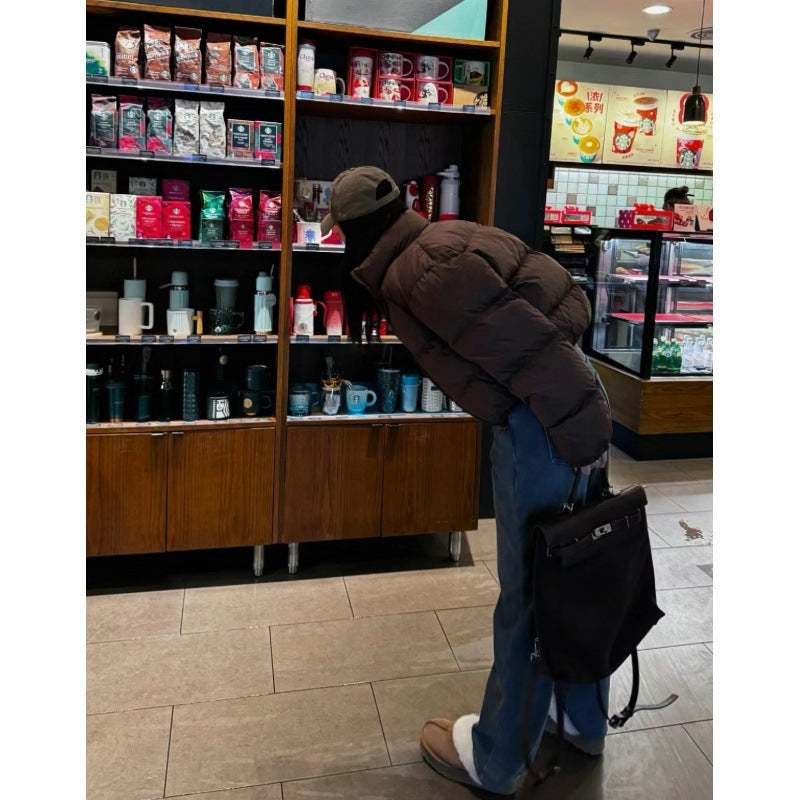 Winter New Short Down Jacket High-grade Small Kendall Style Loose Versatile Coat Women Winter New Short Down Jacket High-grade Small Kendall Style Loose Versatile Coat Women