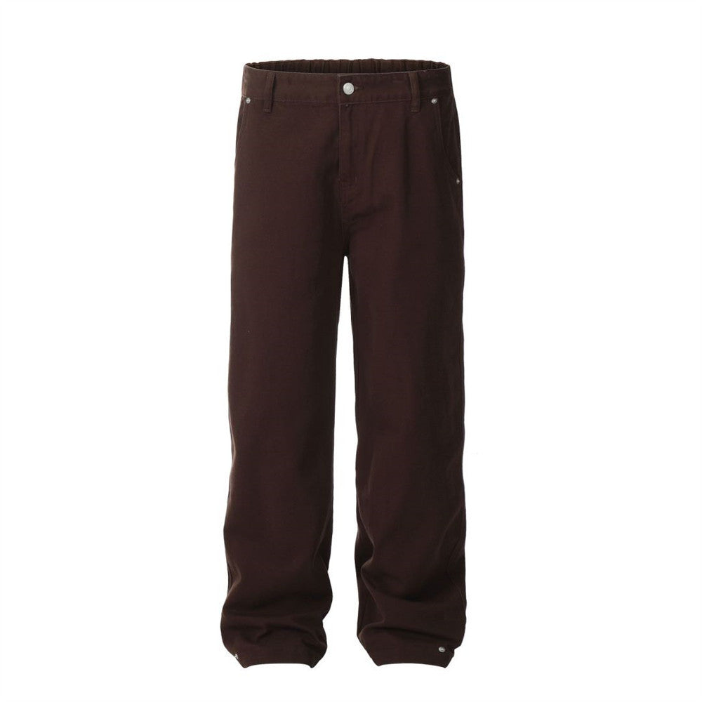 American Simple Pure Color Jeans For Men American Simple Pure Color Jeans For Men