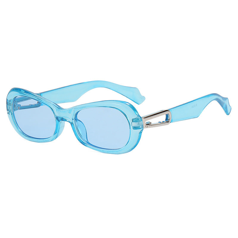 Fashion Oval Retro Sunglasses Trend Men And Women Fashion Oval Retro Sunglasses Trend Men And Women