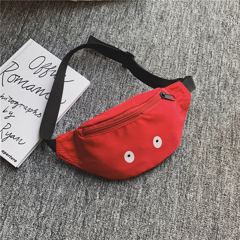 Children's Single-shoulder Waist Bag Funny Pattern Children's Single-shoulder Waist Bag Funny Pattern