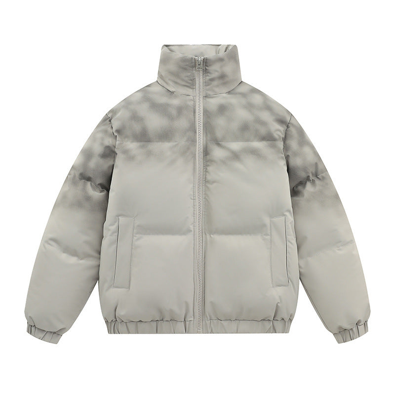 Casual Fashion Gradient Trendy Cotton Clothing Coat For Men Casual Fashion Gradient Trendy Cotton Clothing Coat For Men