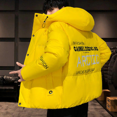 Men's Bakery Coat Cotton Short Winter Jacket Men's Bakery Coat Cotton Short Winter Jacket