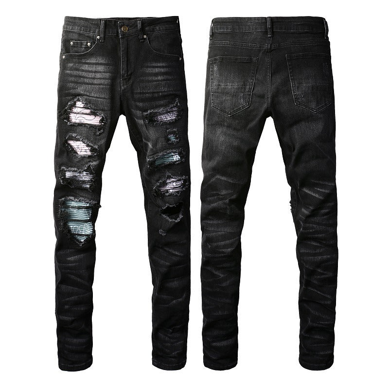 High Street Jeans Fashion Brand Men High Street Jeans Fashion Brand Men