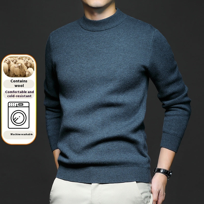 Men's Sweater Worsted Sweater Knitted Long Sleeve Men's Sweater Worsted Sweater Knitted Long Sleeve