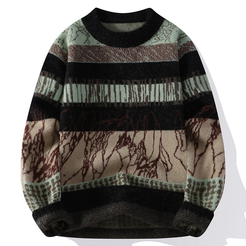 Autumn And Winter Round Neck Men's Knitted Bottoming Shirt Autumn And Winter Round Neck Men's Knitted Bottoming Shirt