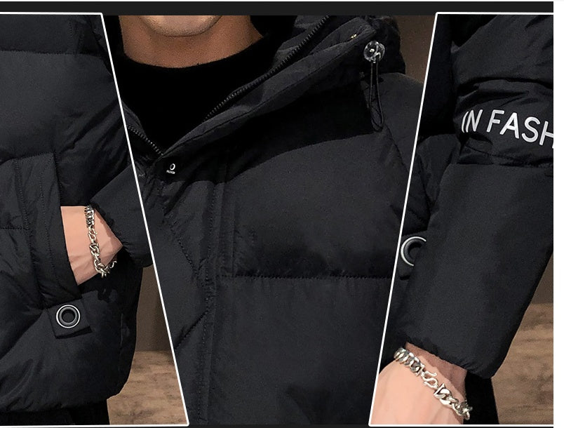 Men's Bakery Coat Cotton Short Winter Jacket Men's Bakery Coat Cotton Short Winter Jacket