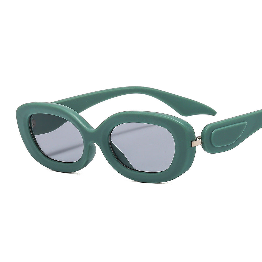 Trendy Sunglasses Oval Small Frame Men And Women Fashion Personalized Trendy Sunglasses Oval Small Frame Men And Women Fashion Personalized