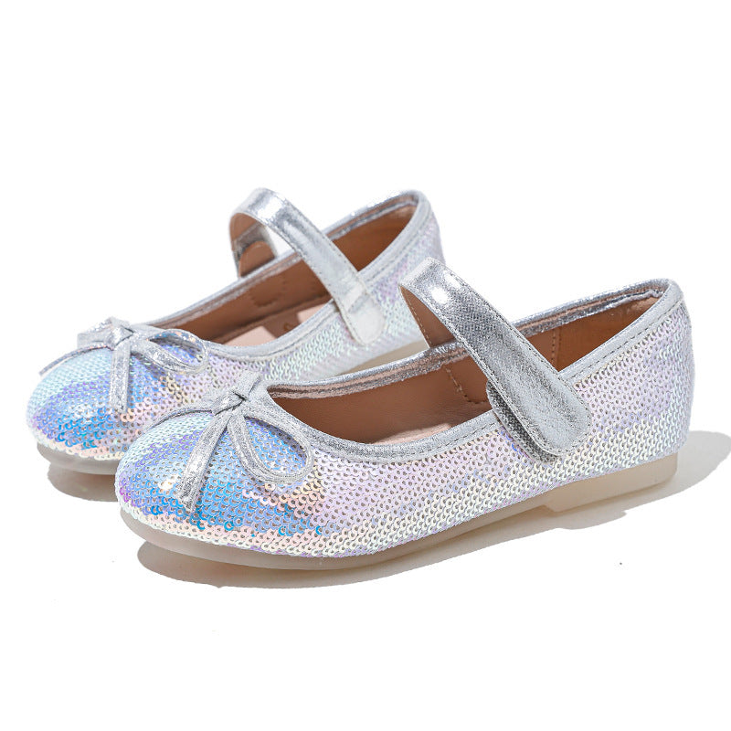 Big Kids Sequined Princess Shoes With Soft Sole Big Kids Sequined Princess Shoes With Soft Sole