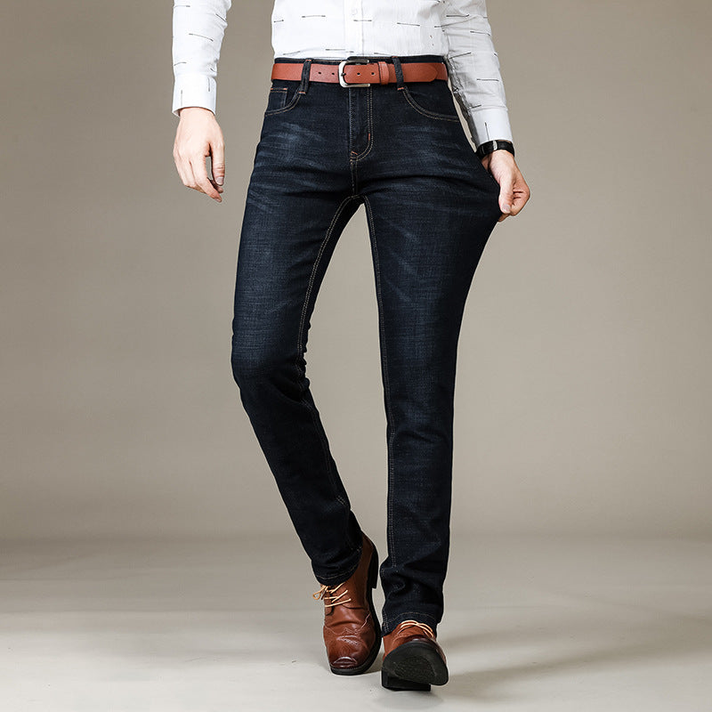 Men's Stretch Slim Straight Business Casual Jeans Men's Stretch Slim Straight Business Casual Jeans