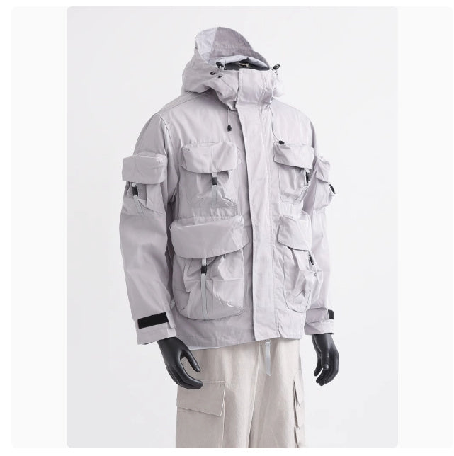 Tactical Hooded Jacket For Men And Women Unisex Style Tactical Hooded Jacket For Men And Women Unisex Style