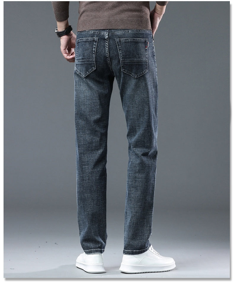 Men's Loose Straight Leg Summer Jeans Men's Loose Straight Leg Summer Jeans