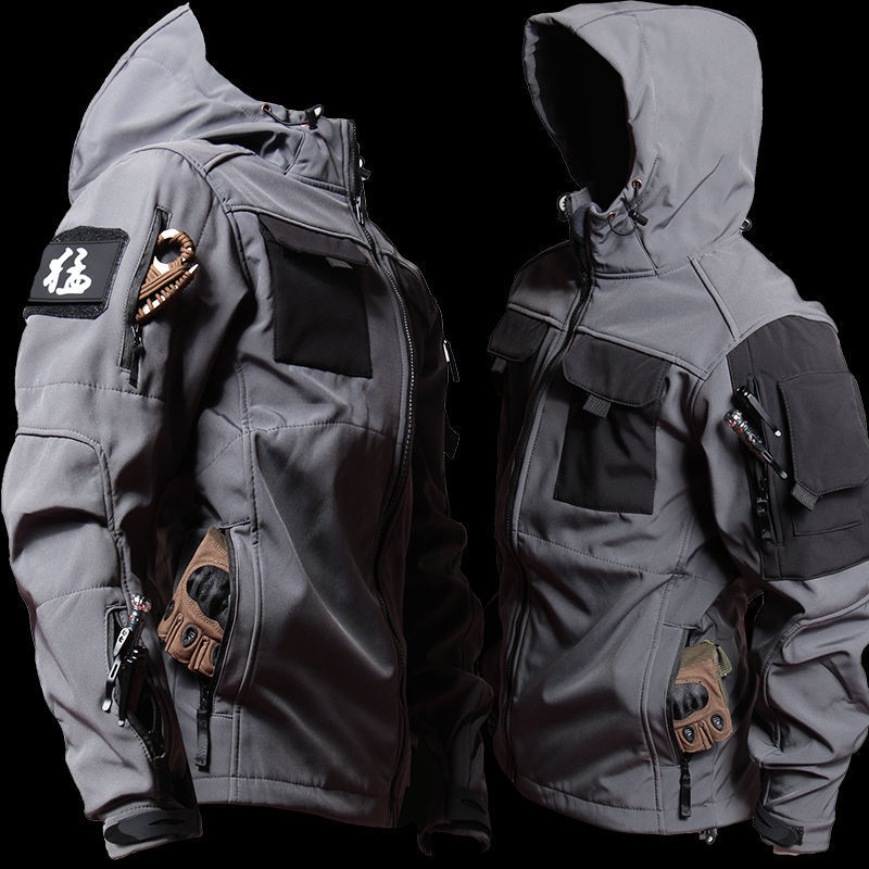 Men's Fleece Jackets Overalls And Workwear Pants For Autumn And Winter Men's Fleece Jackets Overalls And Workwear Pants For Autumn And Winter