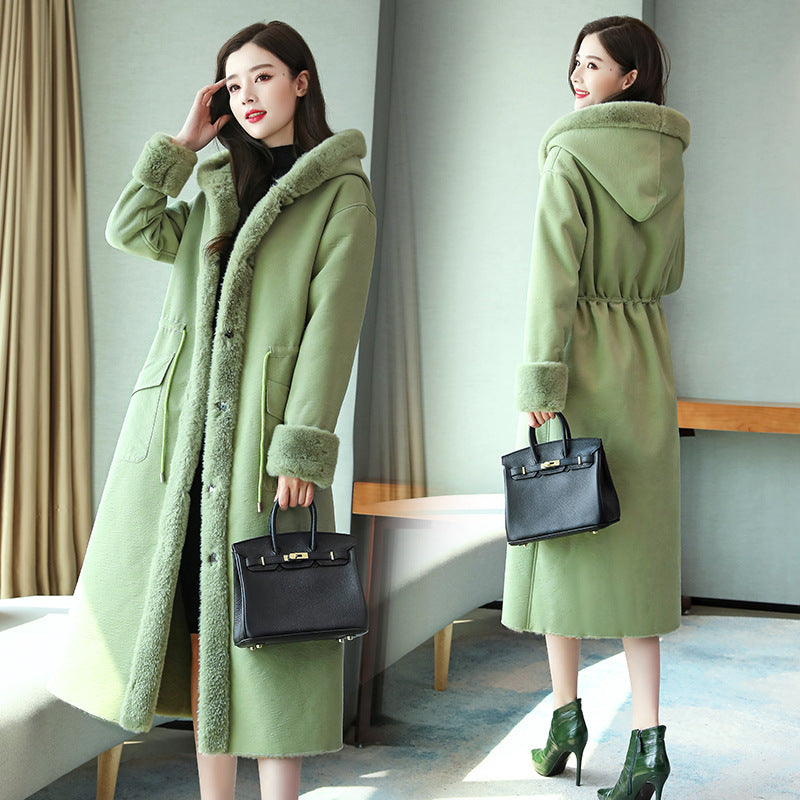 Winter Cotton-padded Jacket Fur Coat Women Winter Cotton-padded Jacket Fur Coat Women