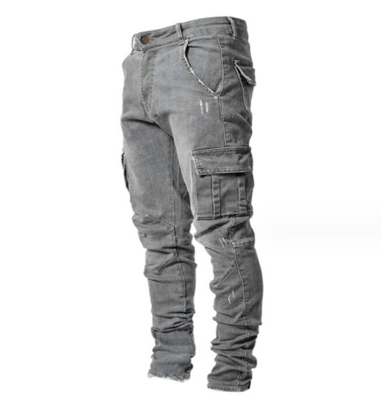 New Skinny Jeans With Side Pockets And Feet For Men New Skinny Jeans With Side Pockets And Feet For Men