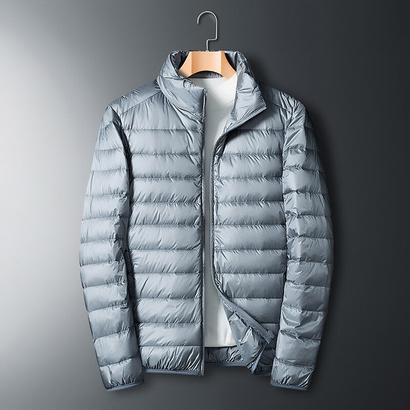 Autumn And Winter Men's Stand Collar Lightweight Down Jacket Autumn And Winter Men's Stand Collar Lightweight Down Jacket