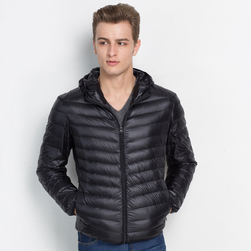 Fashionable And Simple Men's Lightweight Down Jacket Fashionable And Simple Men's Lightweight Down Jacket