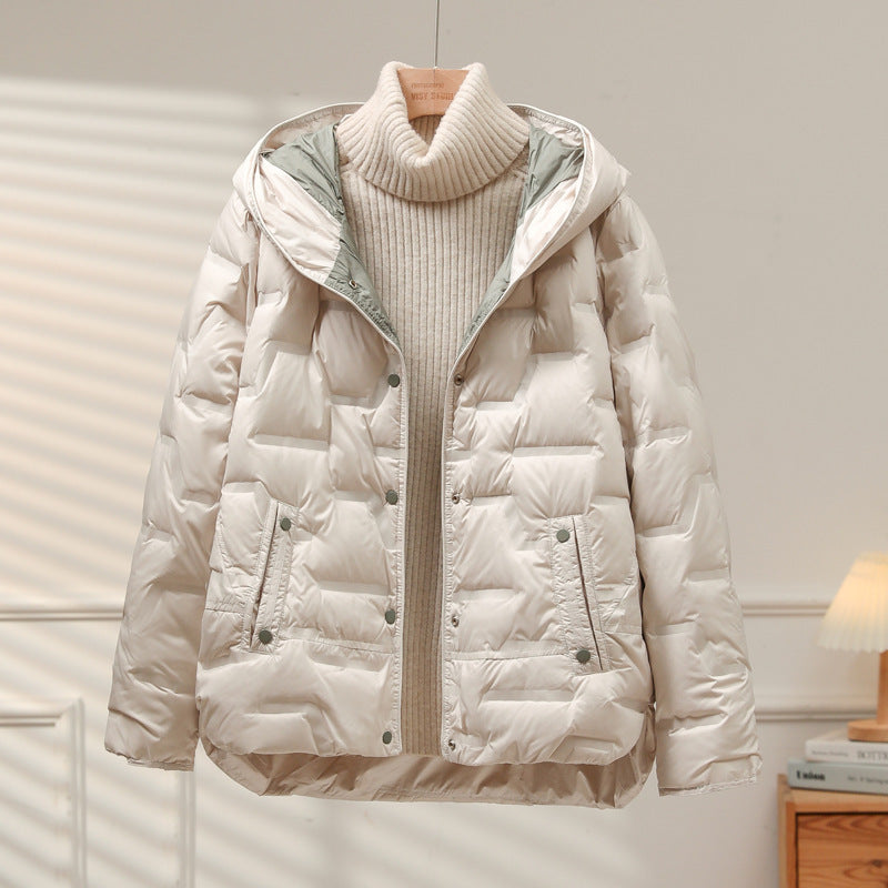 New Thin Short Lightweight Down Jacket Women New Thin Short Lightweight Down Jacket Women