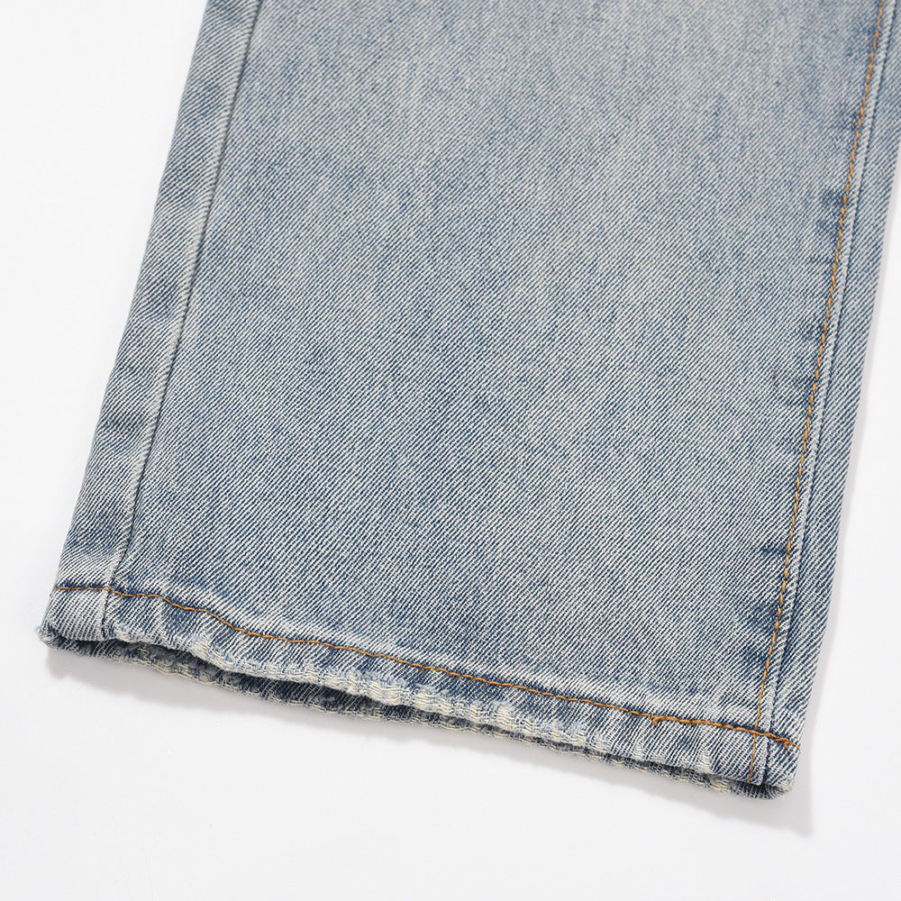Fashion Personality American Straight Jeans Men Fashion Personality American Straight Jeans Men