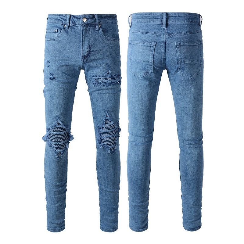 Fashion Holes Jeans For Men Fashion Holes Jeans For Men
