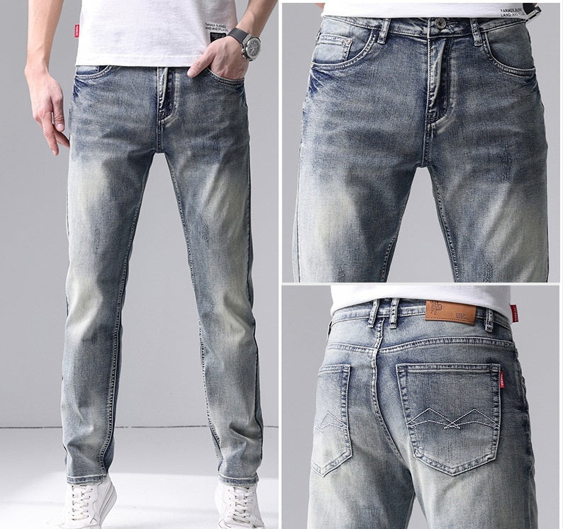 Men's Jeans Straight Fashion Slim Fit Men's Jeans Straight Fashion Slim Fit