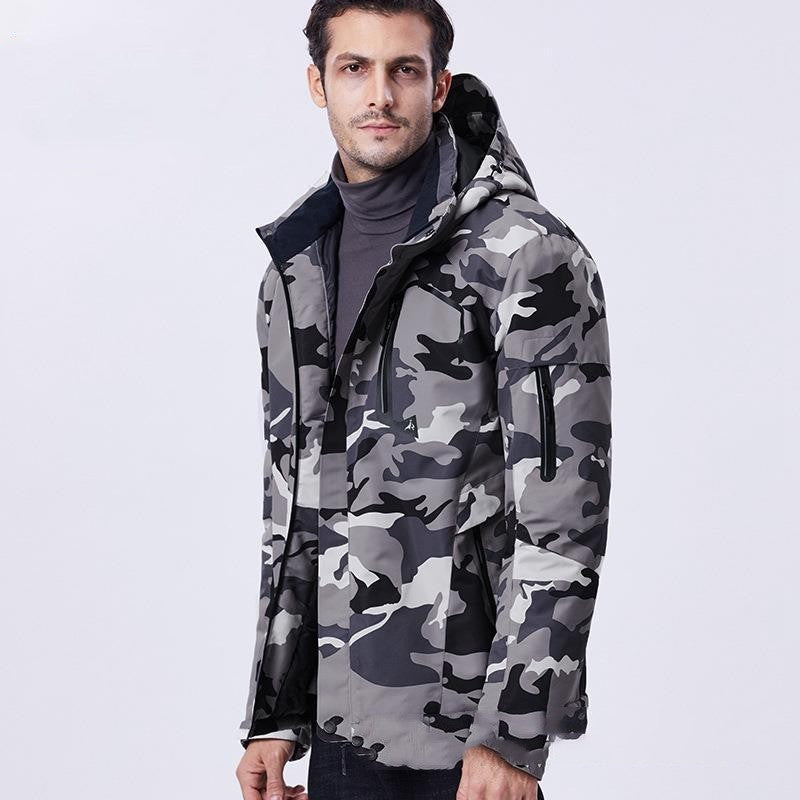 USB Charging Heating Suit Men's Ski Hoodie Jacket USB Charging Heating Suit Men's Ski Hoodie Jacket