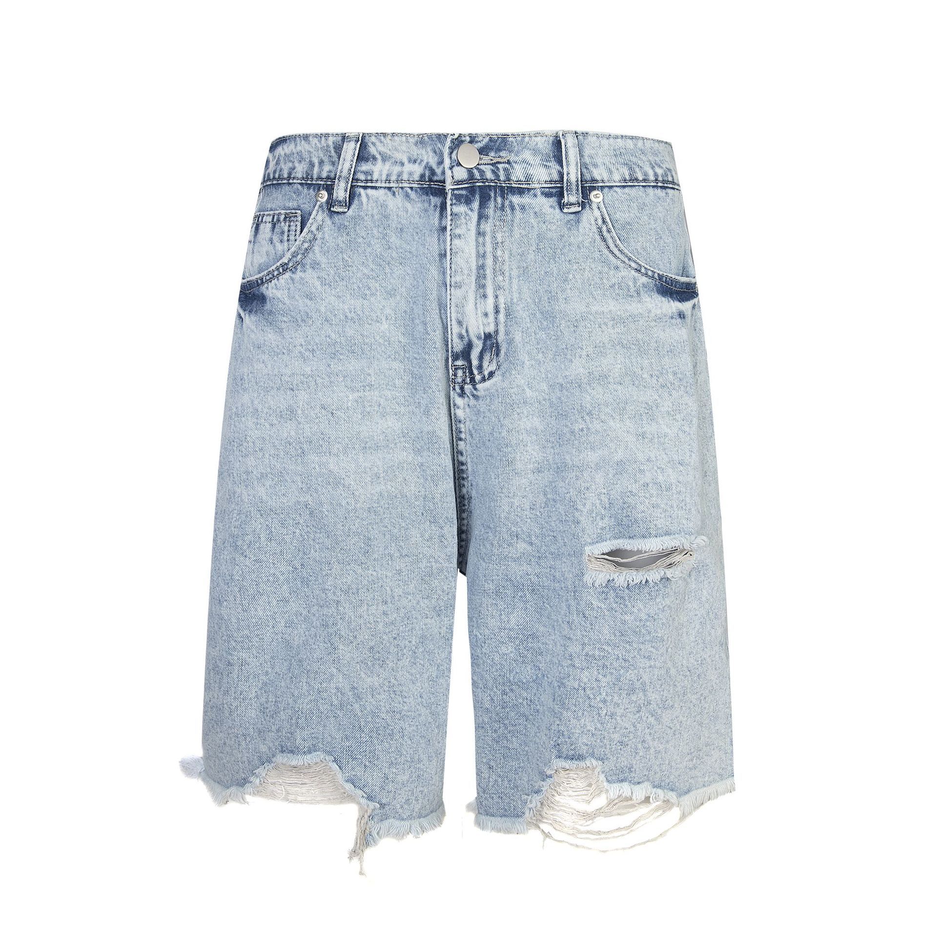 Ripped Raw Hem Jeans Men And Women Ripped Raw Hem Jeans Men And Women