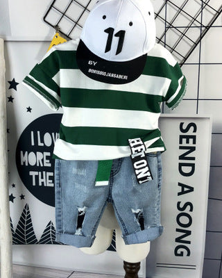 Children's Clothing Boys' Short Sleeve Suit Children's Clothing Boys' Short Sleeve Suit