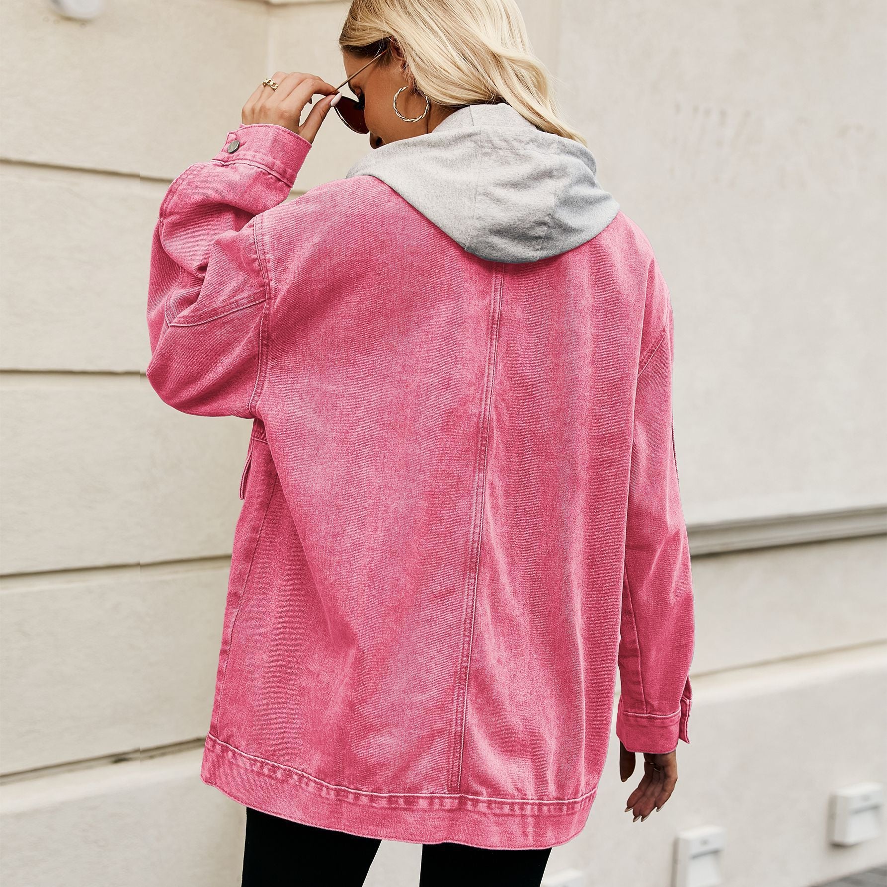 Retro Loose Denim Jacket Top For Women Retro Loose Denim Jacket Top For Women