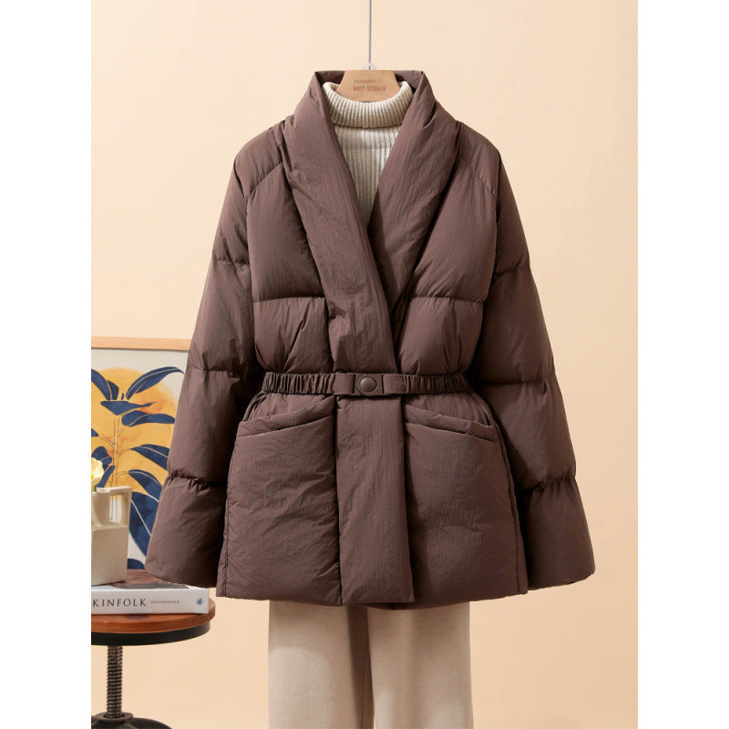 Belt Waist-tight Loose Cool Coat Belt Waist-tight Loose Cool Coat