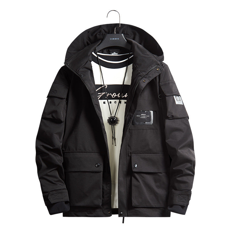 Multi Pocket Tooling Trend Trench Coat Multi Pocket Tooling Trend Trench Coat