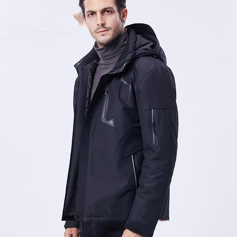 USB Charging Heating Suit Men's Ski Hoodie Jacket USB Charging Heating Suit Men's Ski Hoodie Jacket