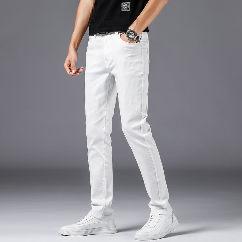 Business Stretch Jeans Men's Loose Business Stretch Jeans Men's Loose