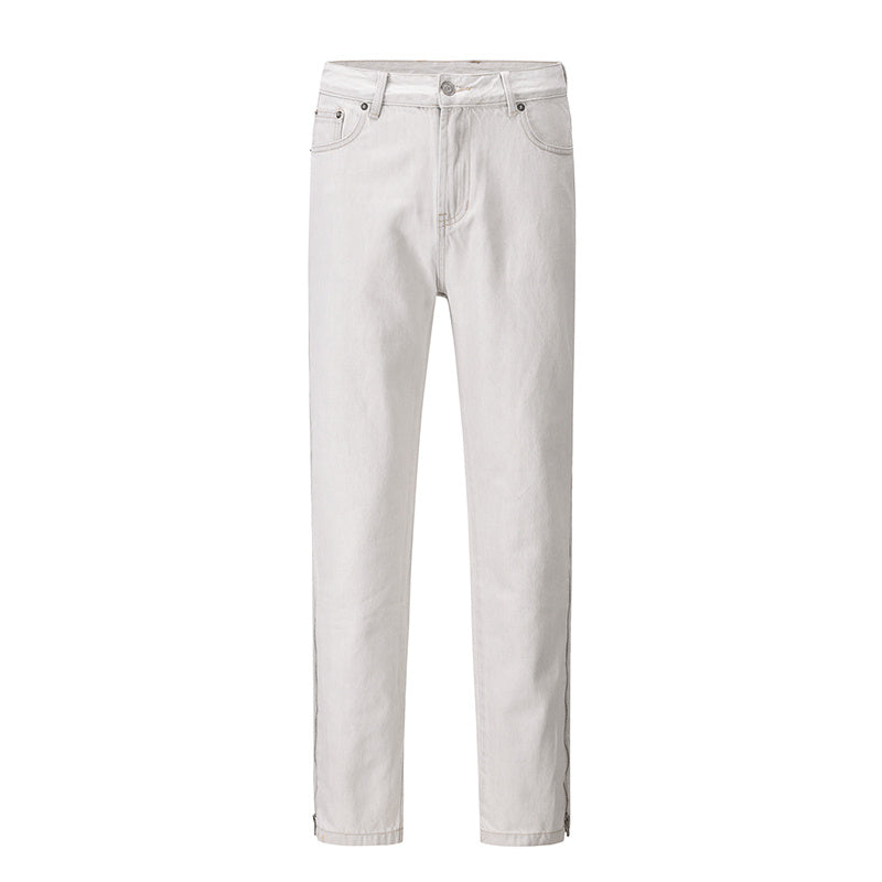Vintage Casual Small Straight Jeans Men Vintage Casual Small Straight Jeans Men