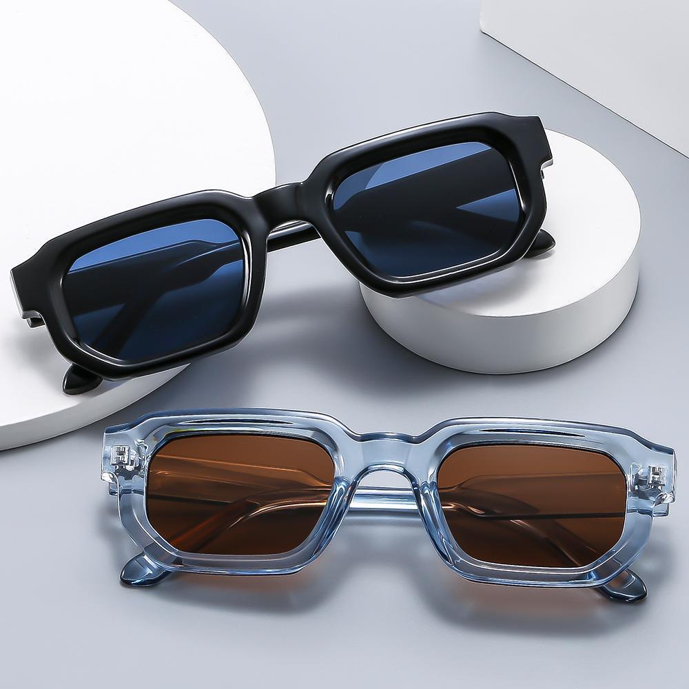Retro Square Thick Small Frame Fashion Sunglasses For Women Retro Square Thick Small Frame Fashion Sunglasses For Women