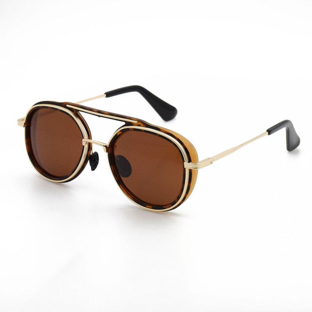 Colorful Two-tone Sunglasses Fashion Metal Sunglasses Glasses Colorful Two-tone Sunglasses Fashion Metal Sunglasses Glasses