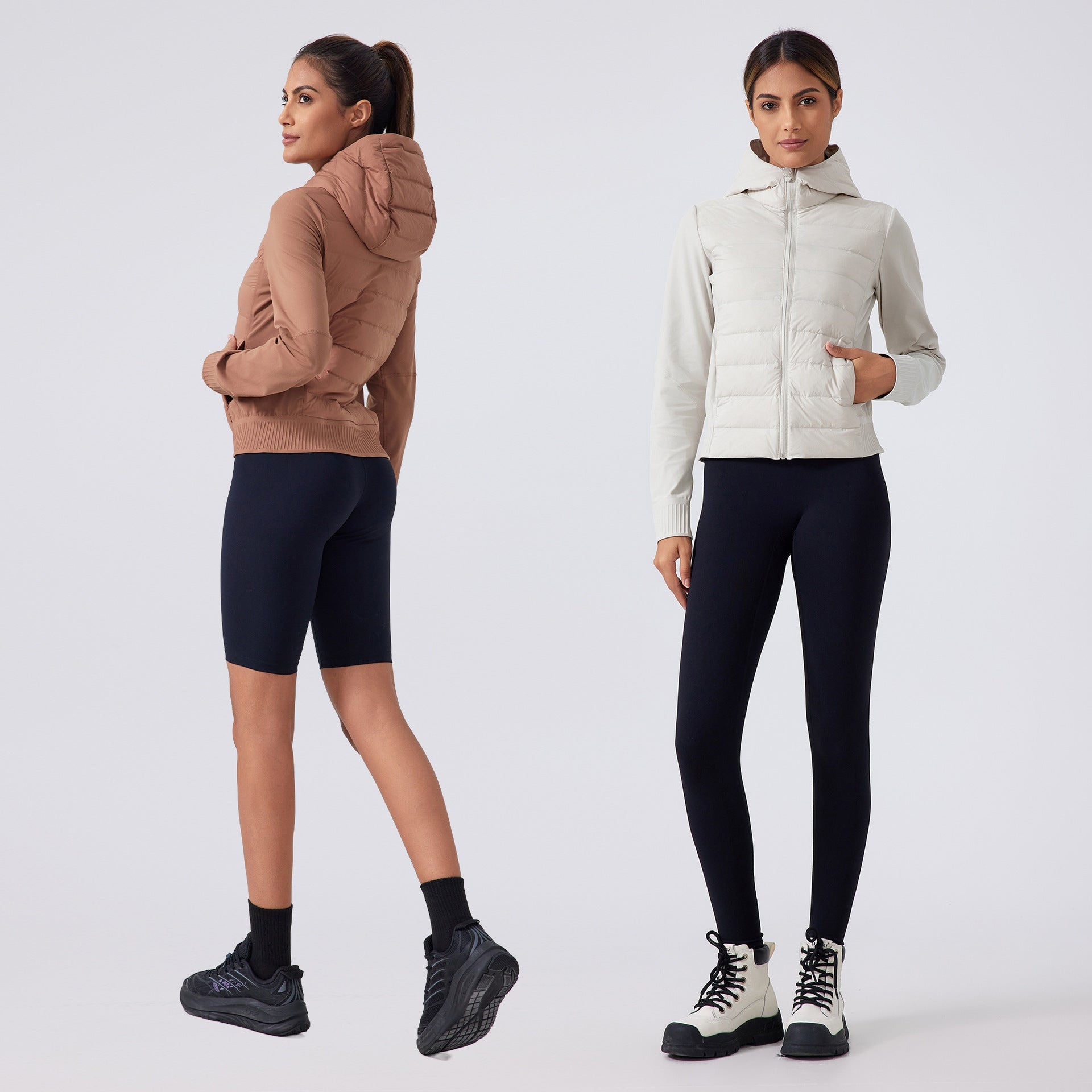 Thin Hood Down Jacket Women's Windproof, Waterproof And Warm Coat Thin Hood Down Jacket Women's Windproof, Waterproof And Warm Coat