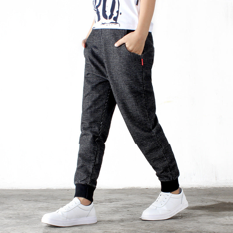 Boys' Trousers Girls' Knitted Children's Pants Casual Children's Jeans Boys' Trousers Girls' Knitted Children's Pants Casual Children's Jeans