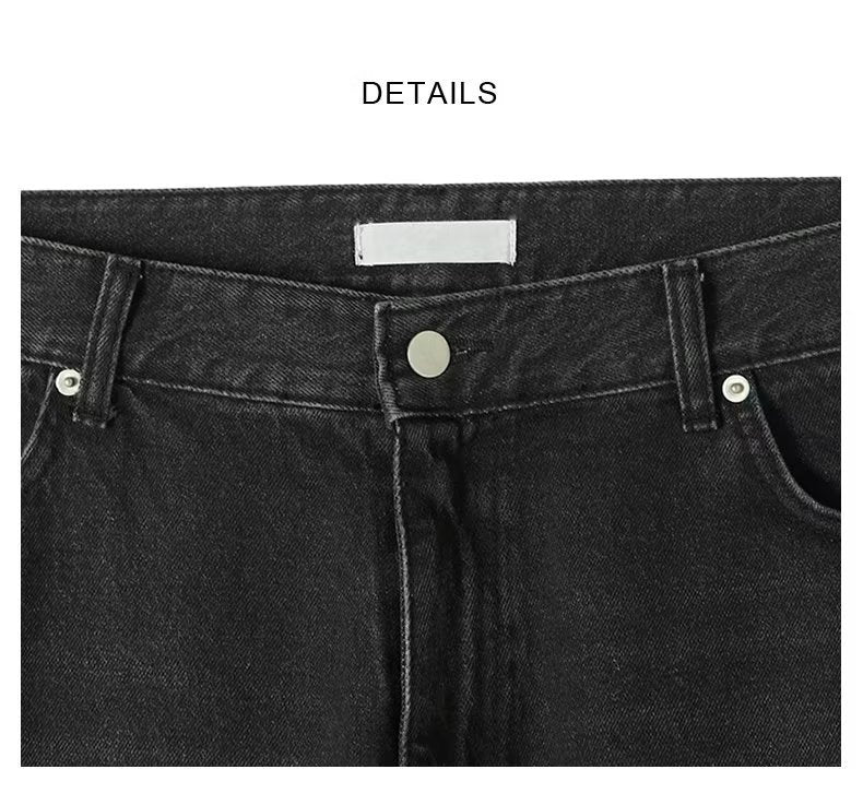Men's American-style Retro Washed Straight Jeans Men's American-style Retro Washed Straight Jeans