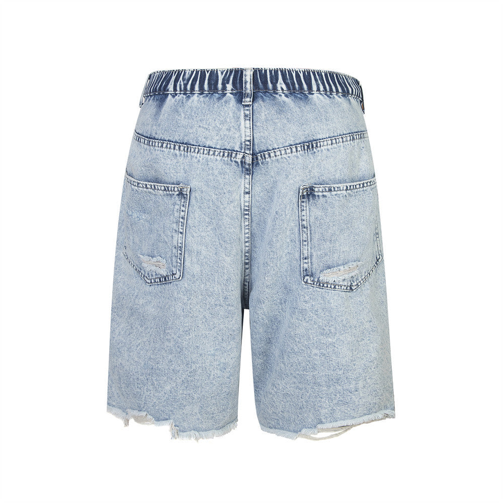 Ripped Raw Hem Jeans Men And Women Ripped Raw Hem Jeans Men And Women