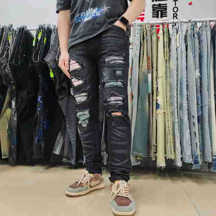 High Street Jeans Fashion Brand Men High Street Jeans Fashion Brand Men