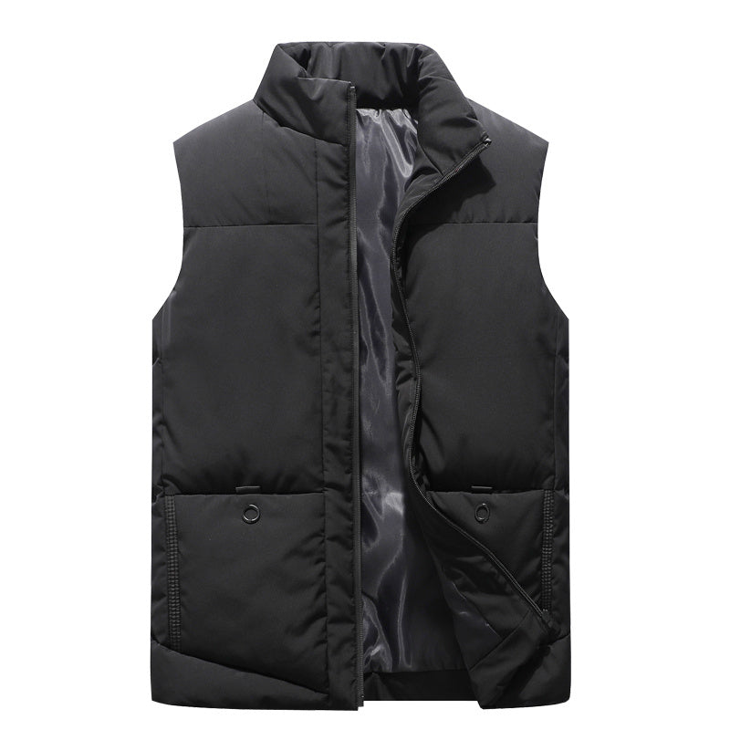 Autumn Men's Casual Cotton Vest Warm Autumn Men's Casual Cotton Vest Warm