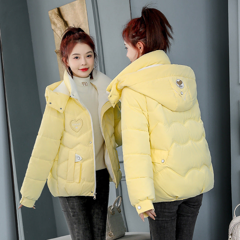 Warm Coat Versatile Fashion Korean Style Loose Warm Coat Versatile Fashion Korean Style Loose