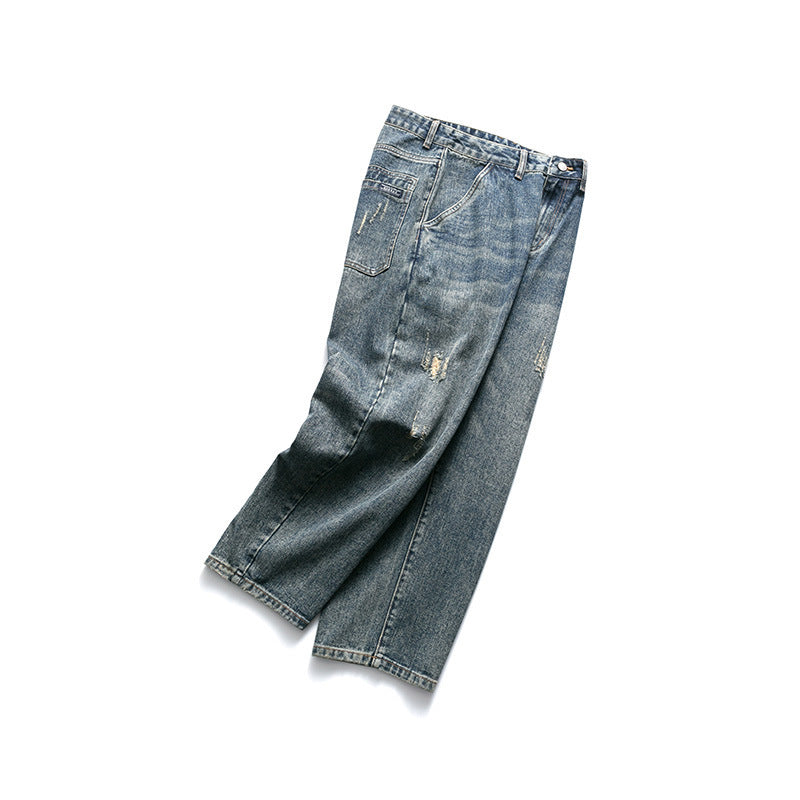 Fashion Retro Loose Harem Jeans Men Fashion Retro Loose Harem Jeans Men