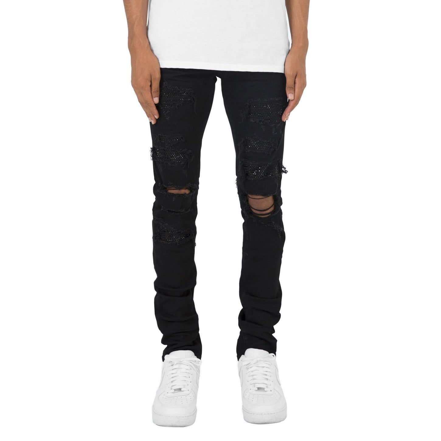Fashion Personality Slim Stretch Jeans For Men Fashion Personality Slim Stretch Jeans For Men