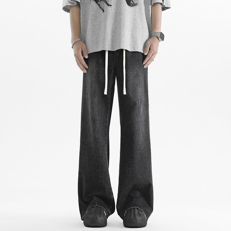 Fashionable American-style Washed Skinny Jeans For Men Fashionable American-style Washed Skinny Jeans For Men
