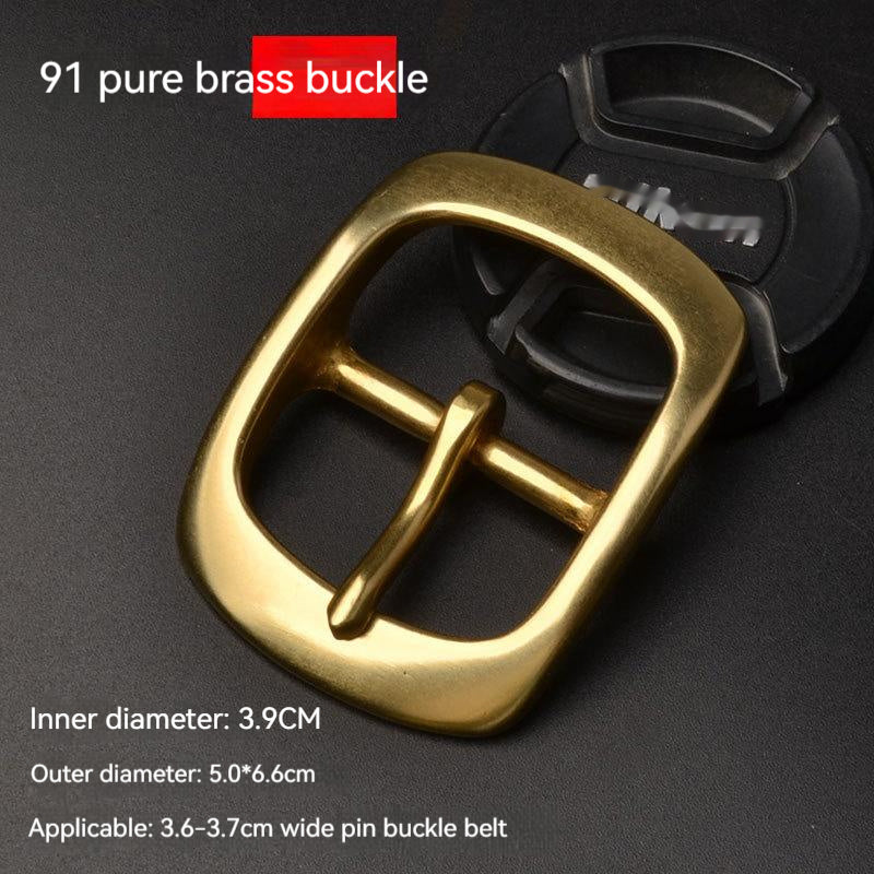 Casual Men Solid Brass Belt Buckle Accessories Casual Men Solid Brass Belt Buckle Accessories